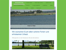 Tablet Screenshot of erlebnis-alfsee.de